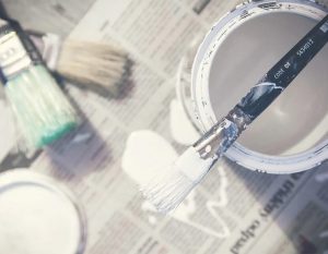 Покраска декоративной перегородки из МДФ своими руками